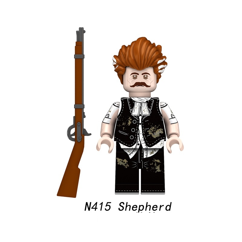 2026 New Western Cowboy Series Figure Building Blocks