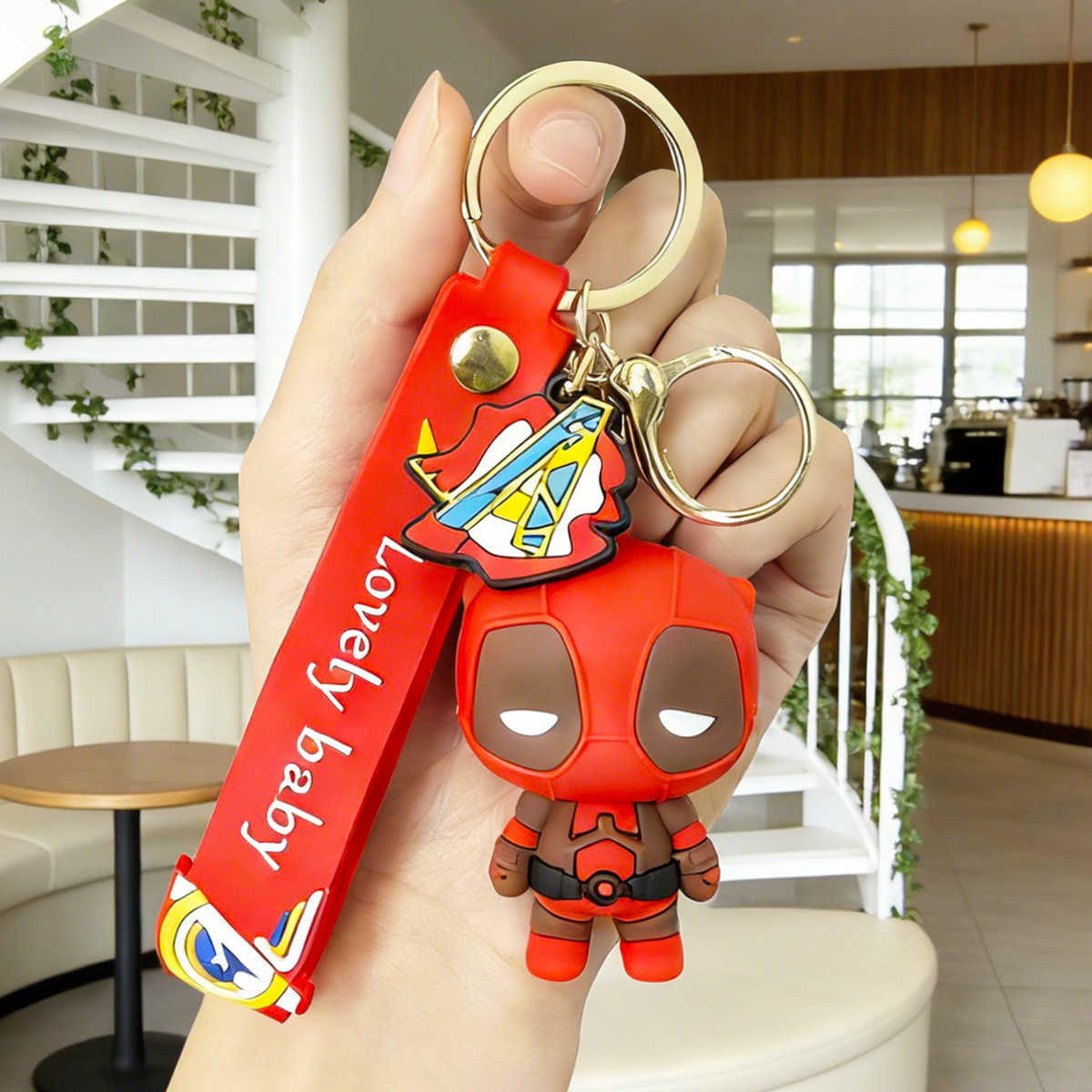 2026 New Superhero Cute Keychain