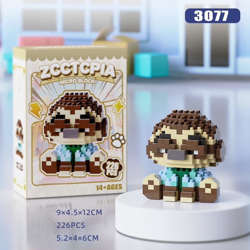 Zootopia Figure Cute Micro Blocks