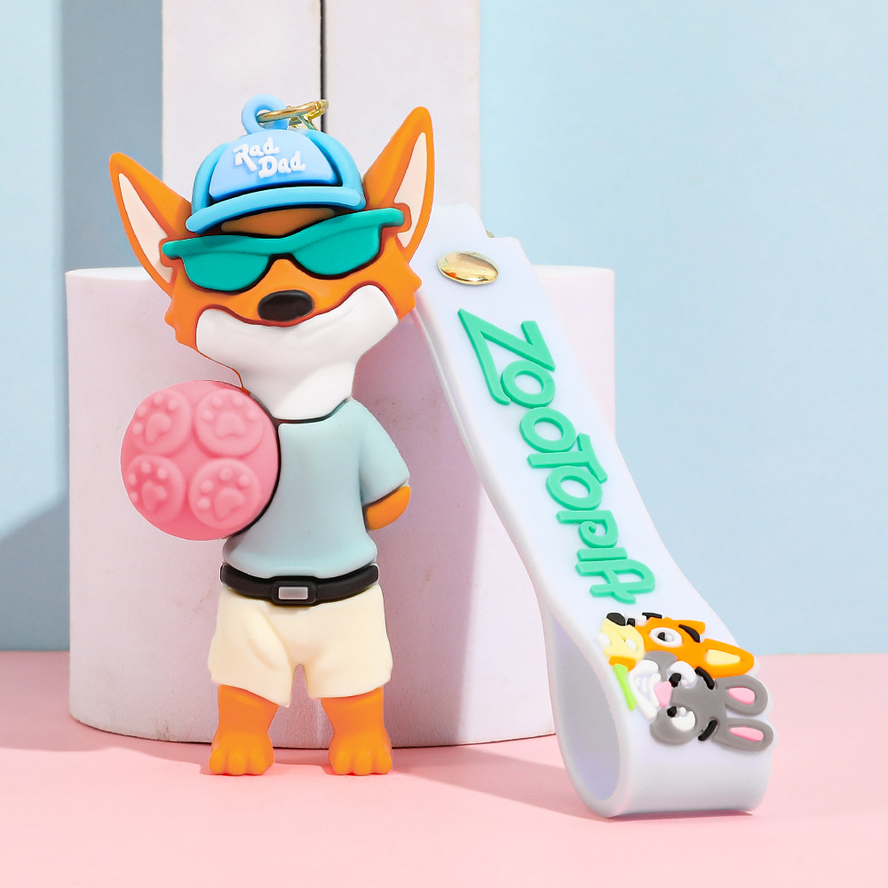 2026 New Zootopia Cute Keychain