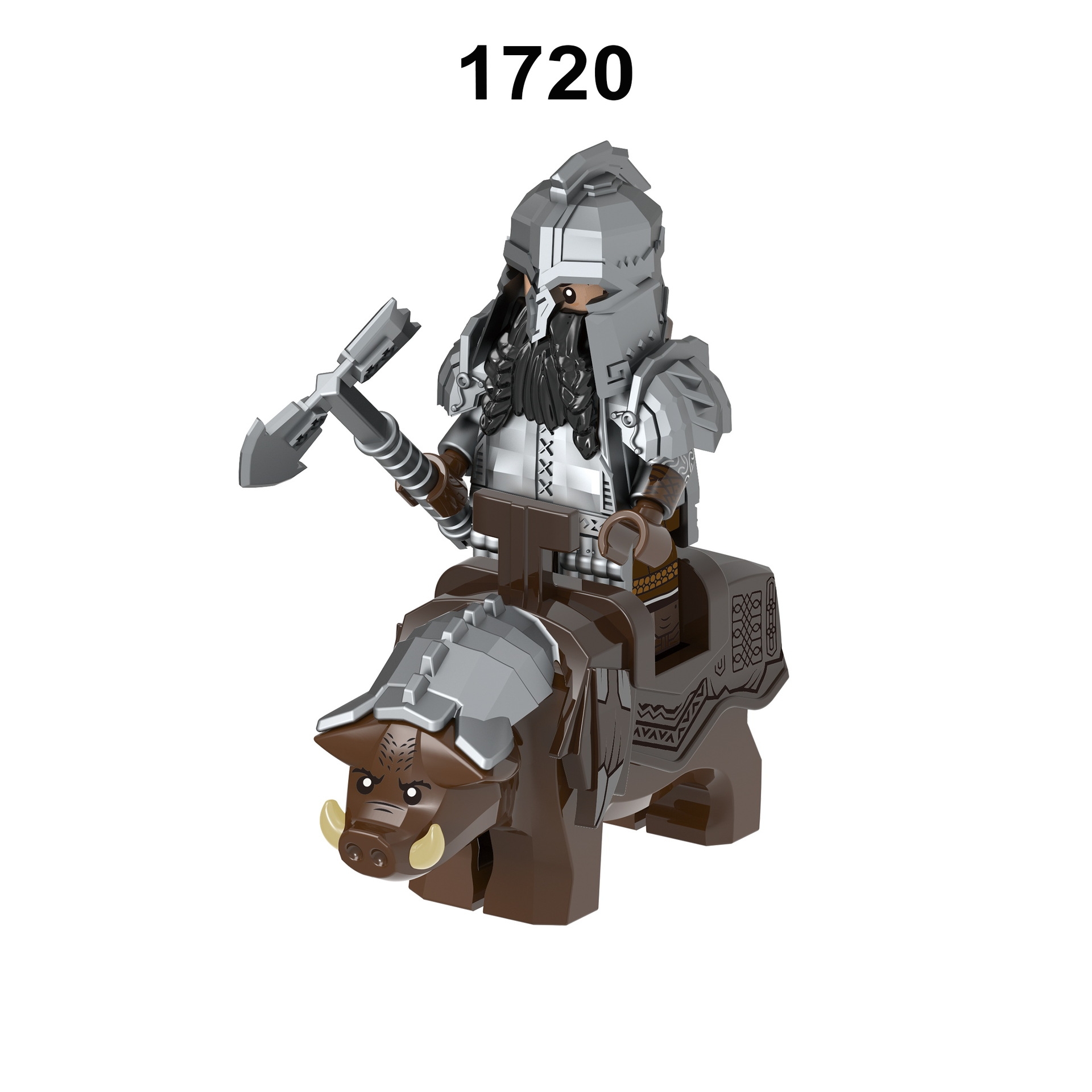 2026 New The Lord of the Rings Dwarf Warriors Figure Building Blocks