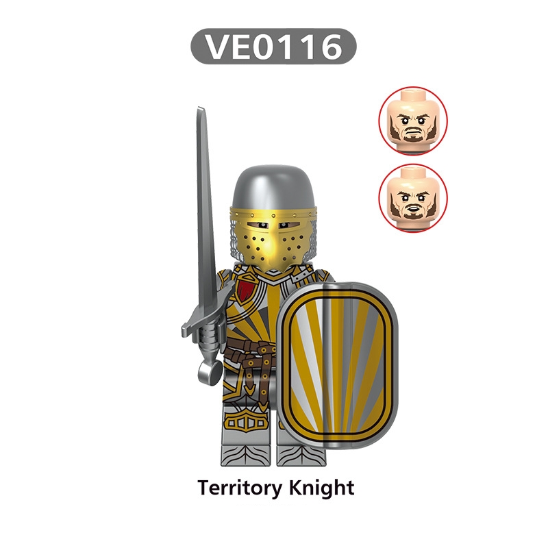2025 New Middle Ages Knights Figure Building Blocks