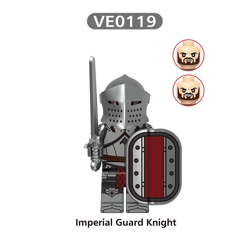 2025 New Middle Ages Knights Figure Building Blocks