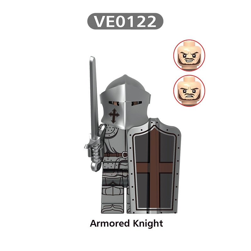 2025 New Middle Ages Knights Figure Building Blocks