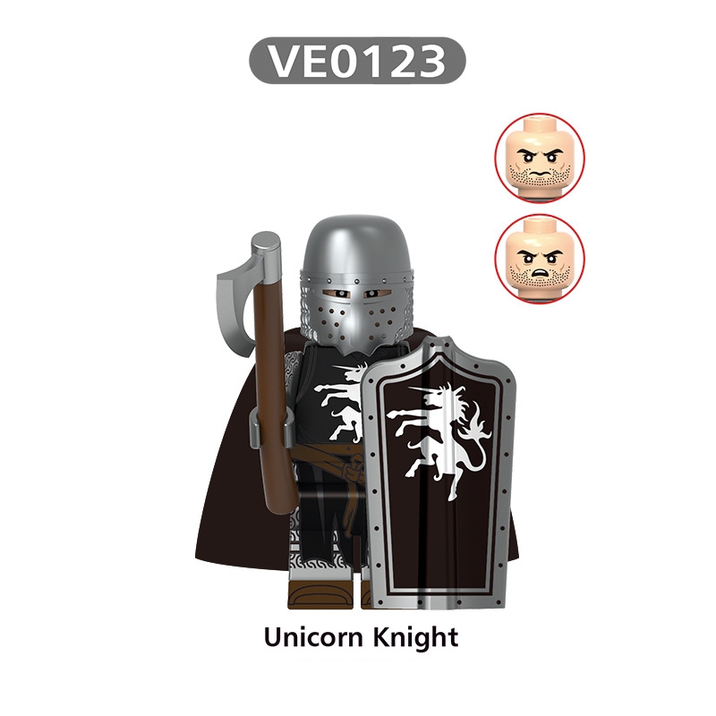 2025 New Middle Ages Knights Figure Building Blocks