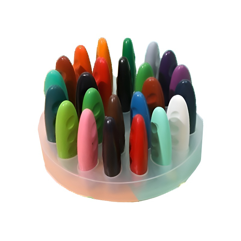 Crayones lavables y no tóxicos de maní