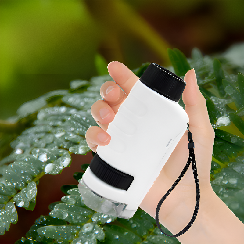 Microscopio de mano portátil 