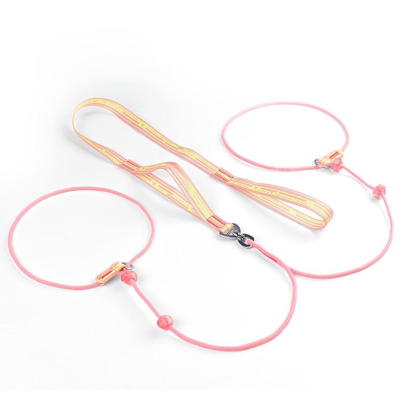 Smycz podwójna do wyprowadzania psów