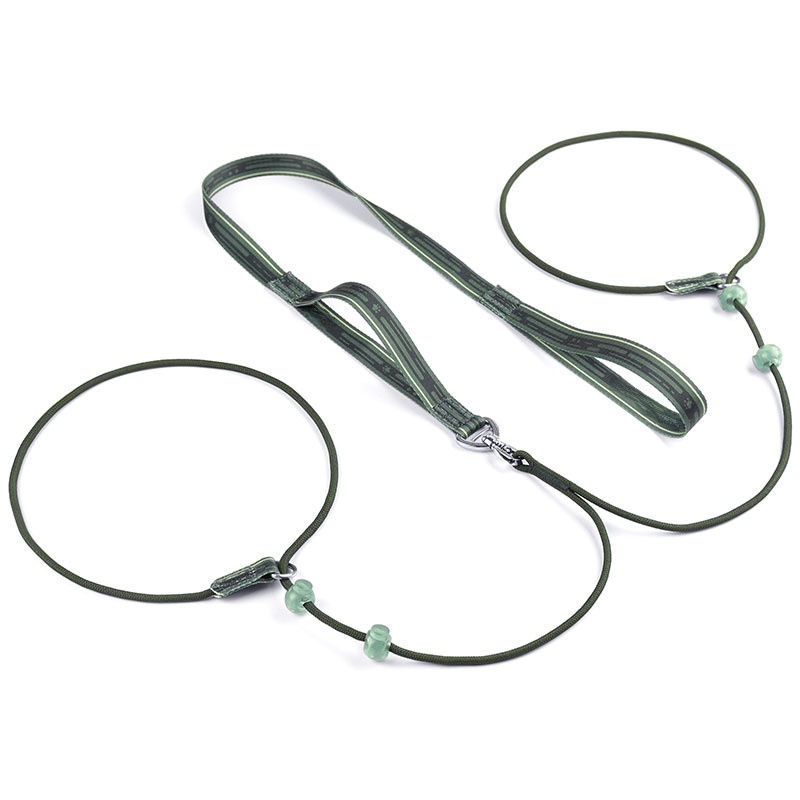 Smycz podwójna do wyprowadzania psów