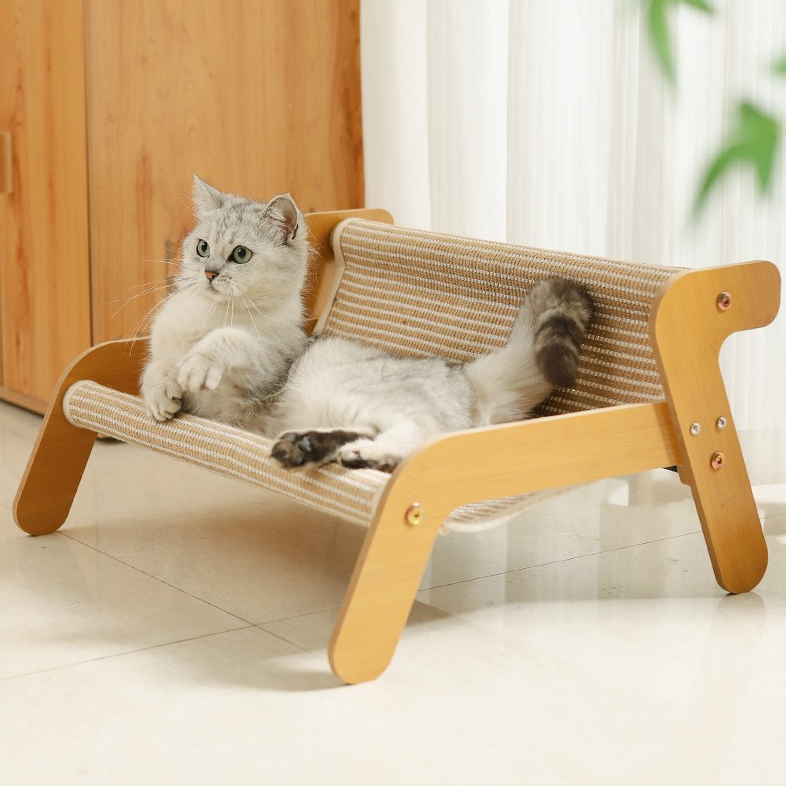 Przestronne i trwałe legowisko dla kota