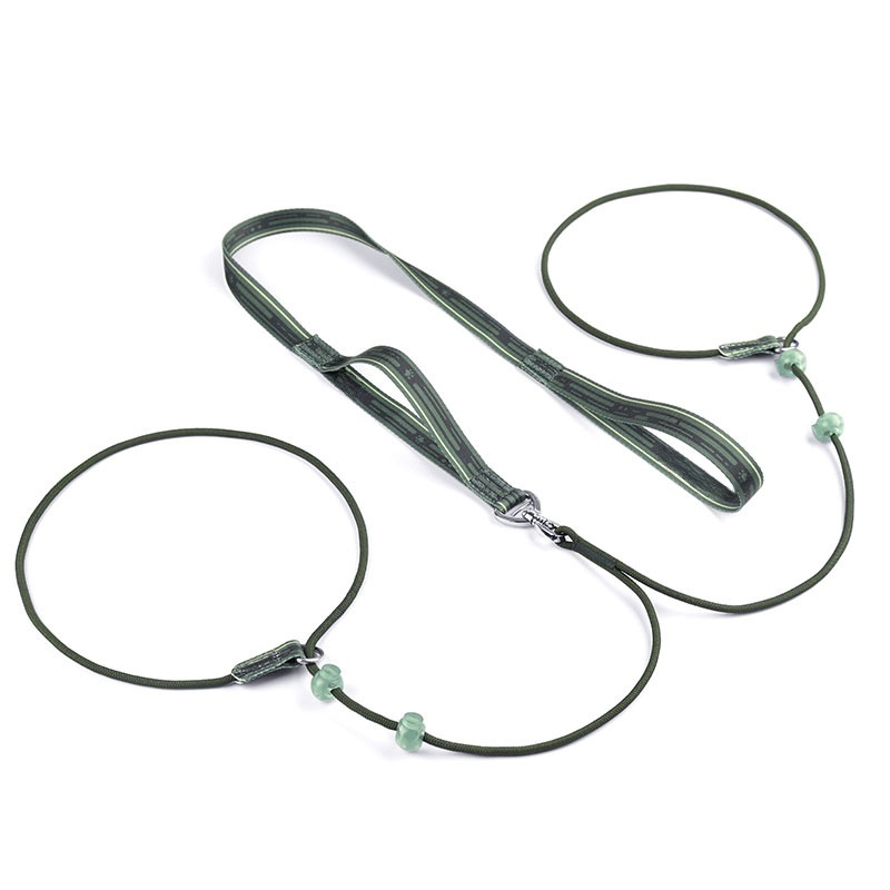 Smycz podwójna do wyprowadzania psów