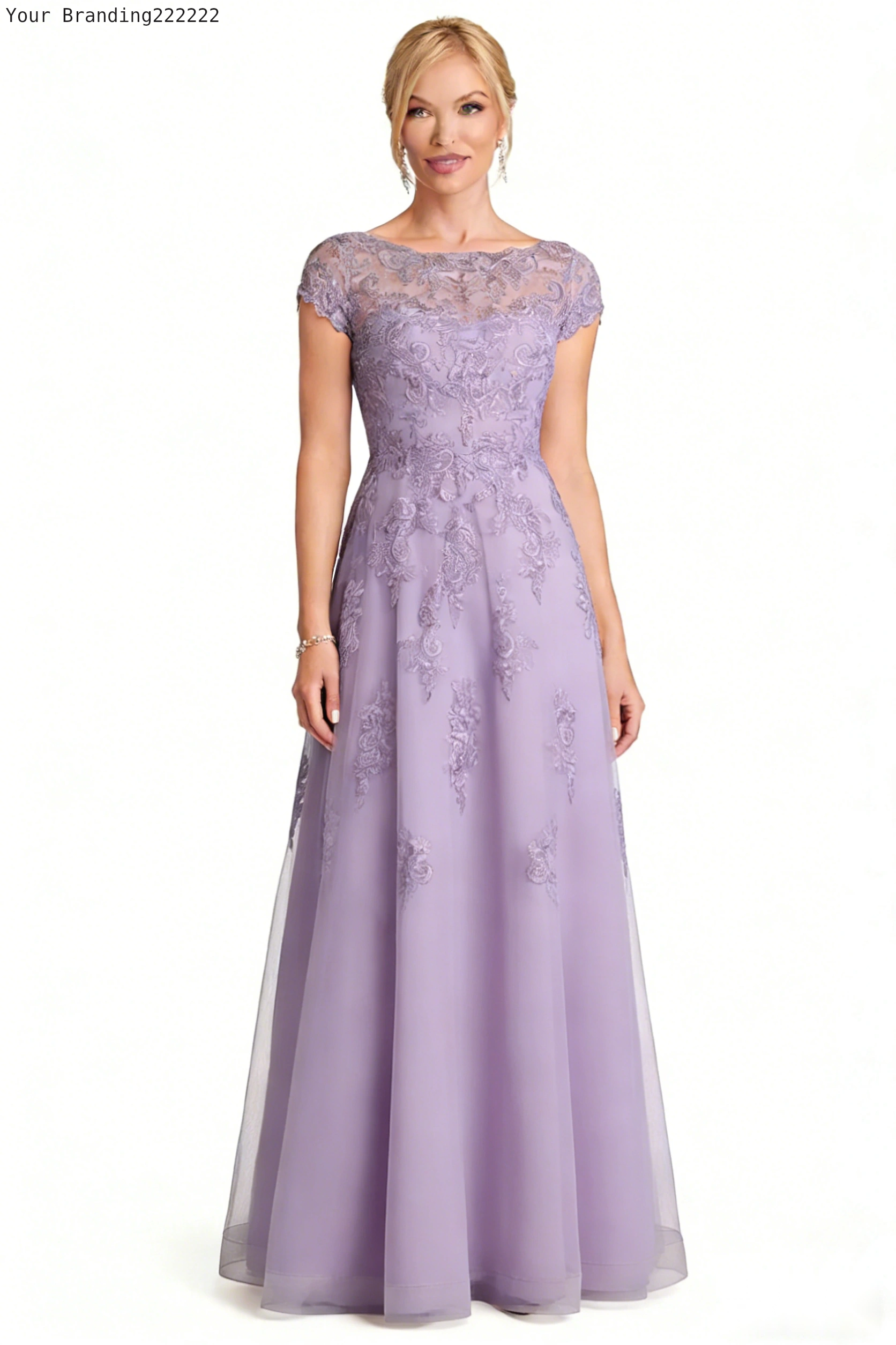 Layered Ruffle Chiffon Dress