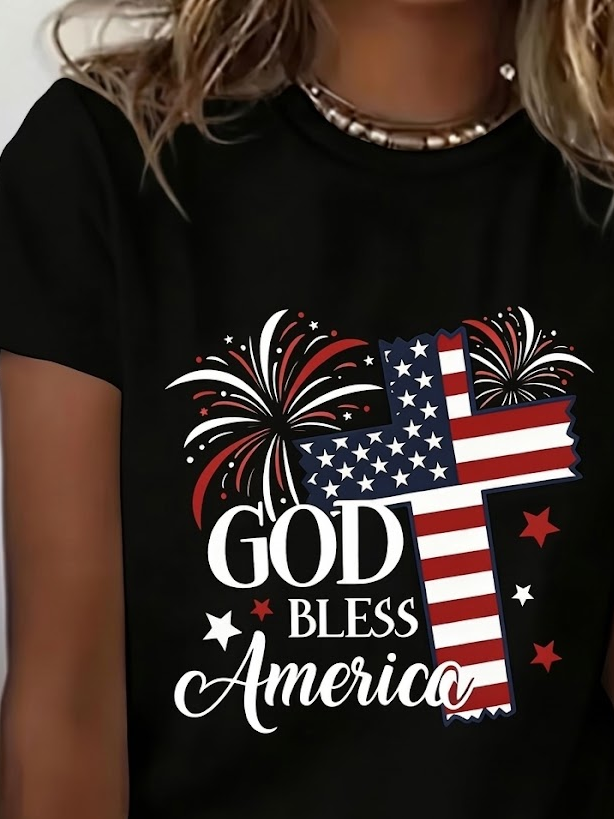 Casual Independence Day (Flag) Crew