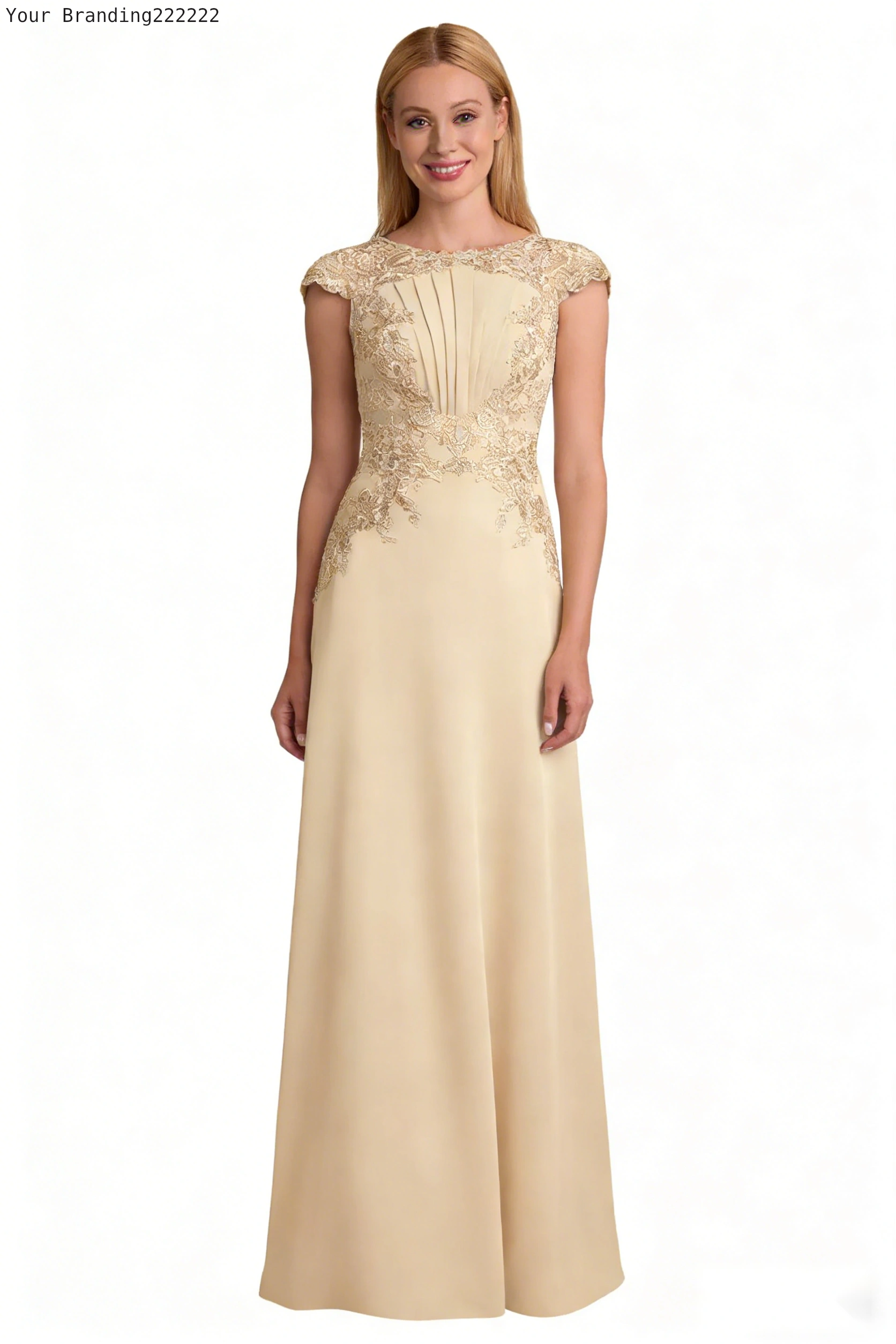 Floral Embroidered Tulle Dress