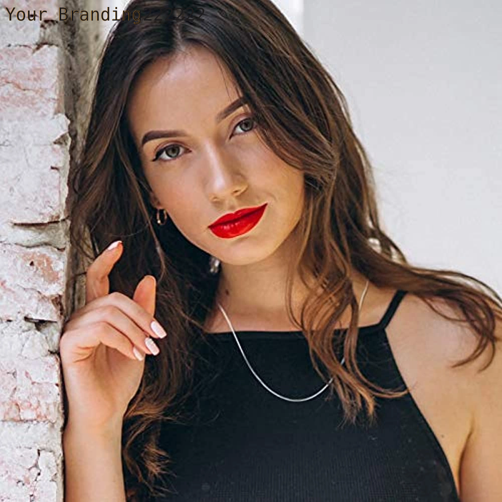 10pcs/lot Gold Color 3mm Snake Chain Necklaces Hip Hop Punk Stainless Steel Necklaces For Women's Men's Fashion