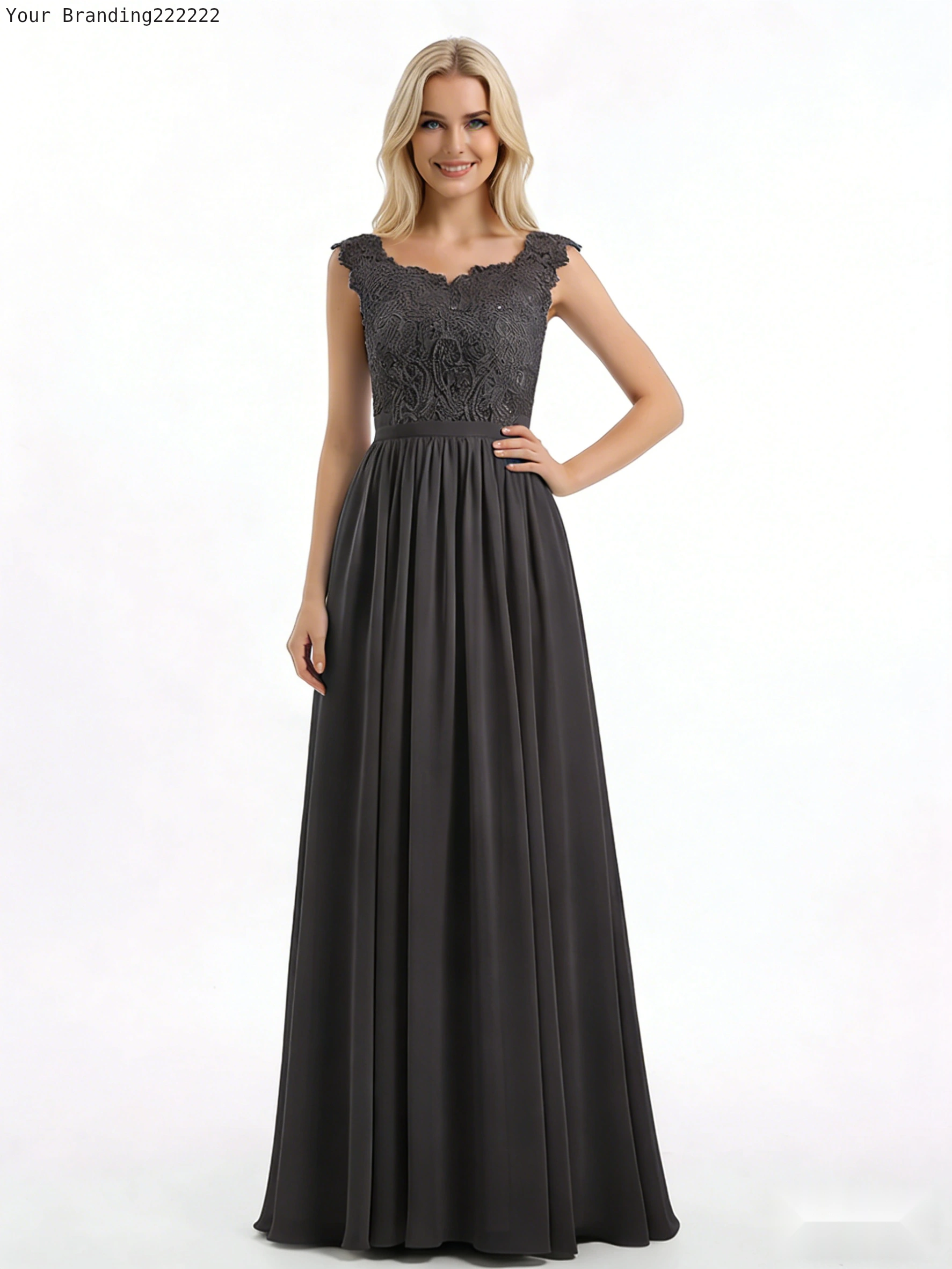 Feathered Hem Party Dress