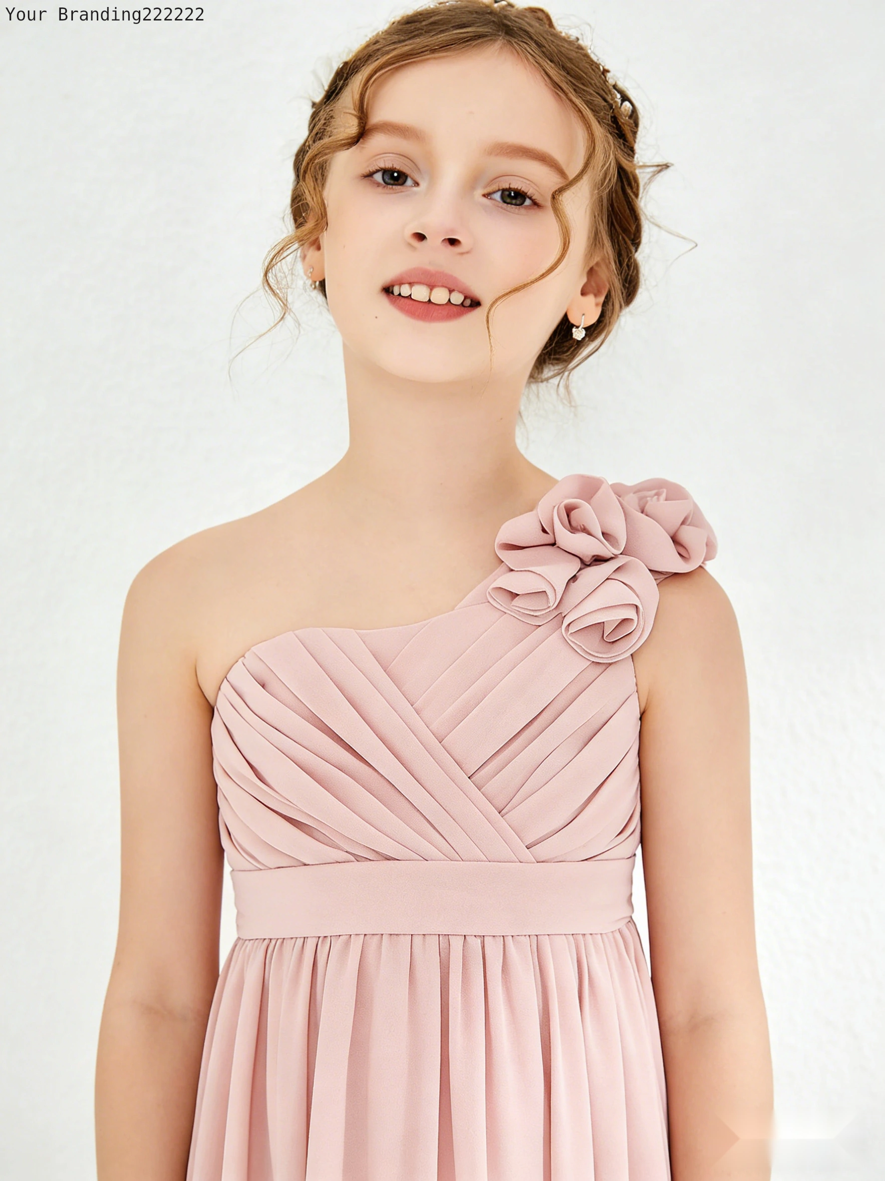 Puff Sleeve Dress with Floral Lace