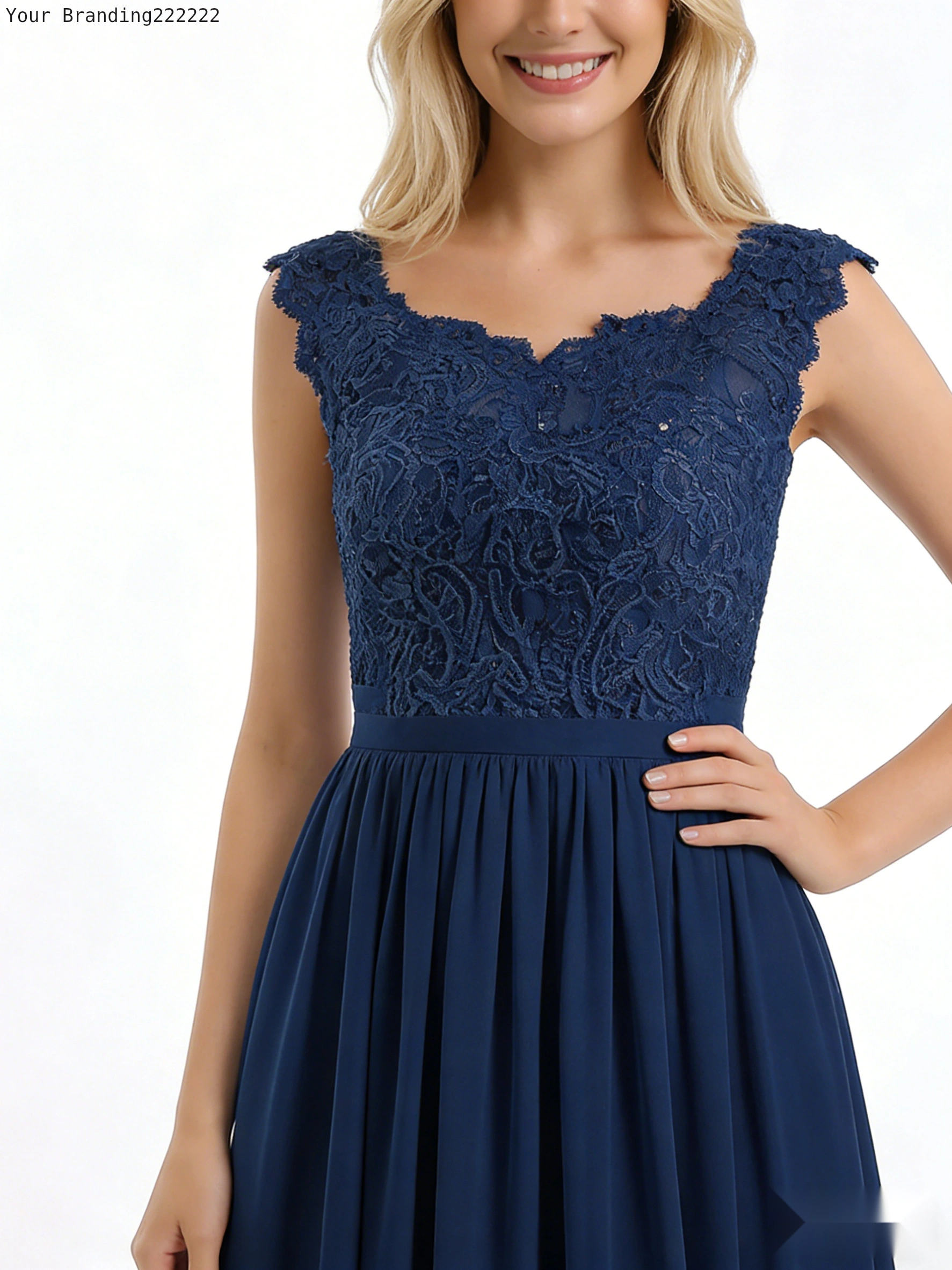 Feathered Hem Party Dress