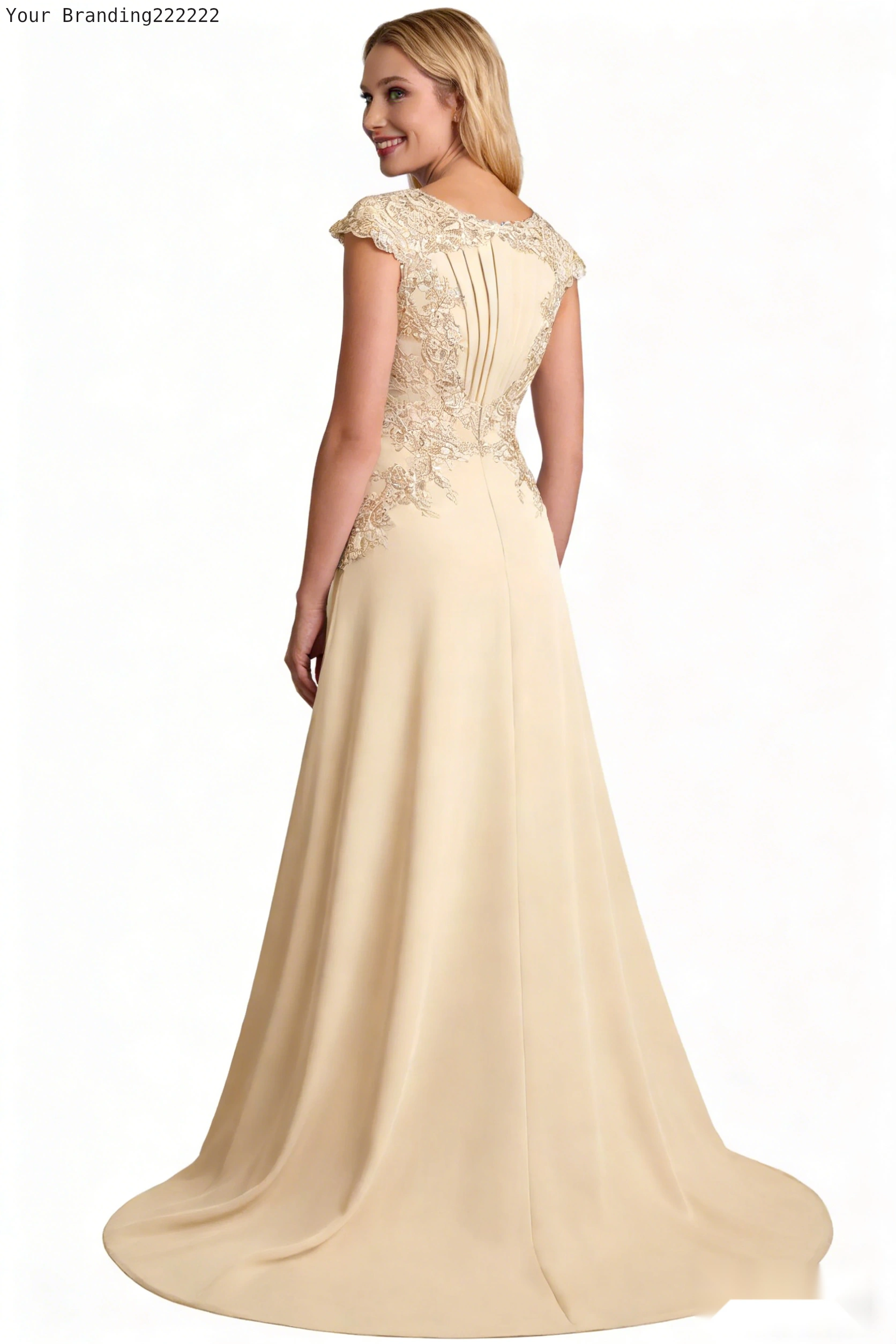 Floral Embroidered Tulle Dress