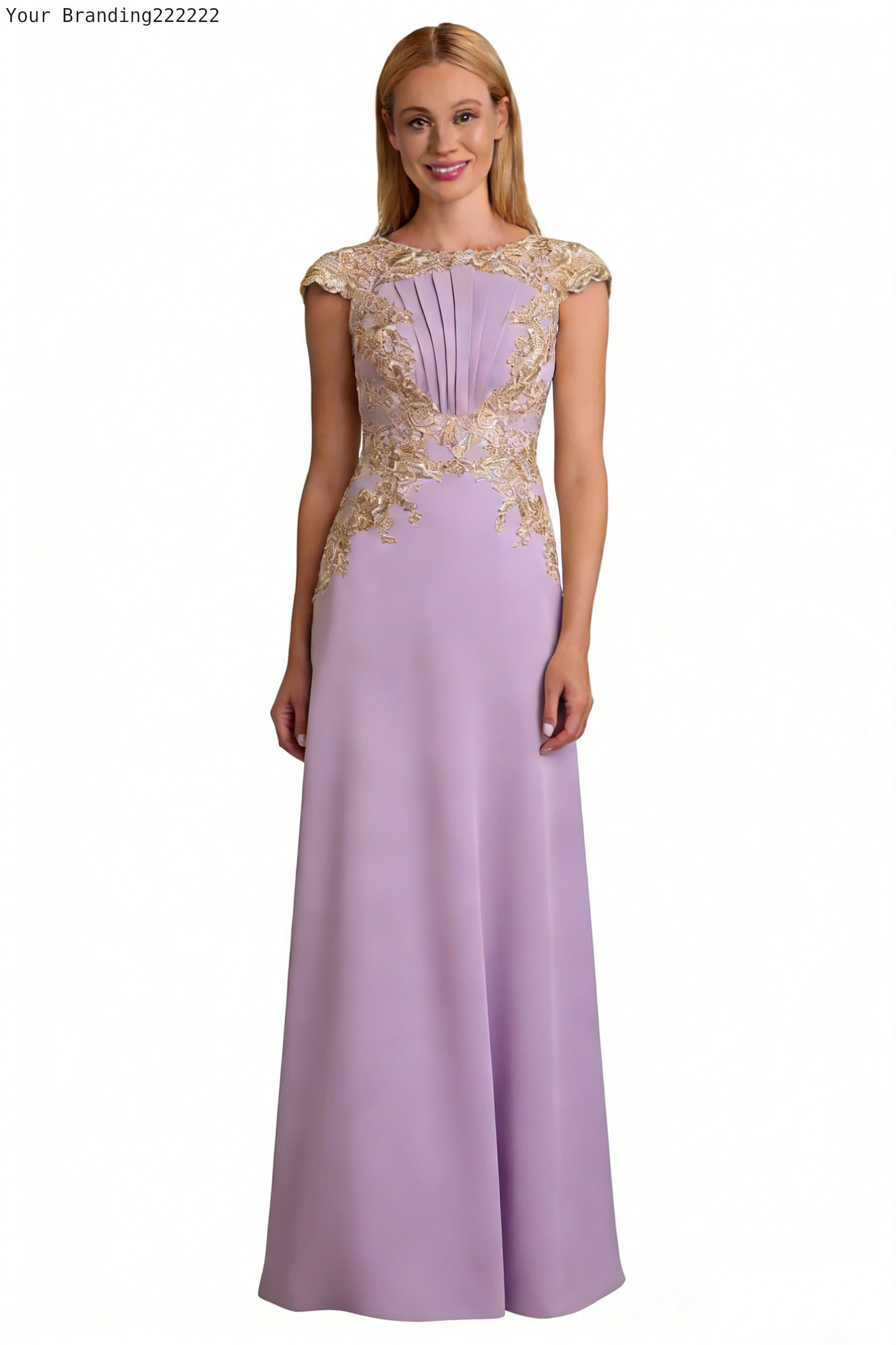 Floral Embroidered Tulle Dress