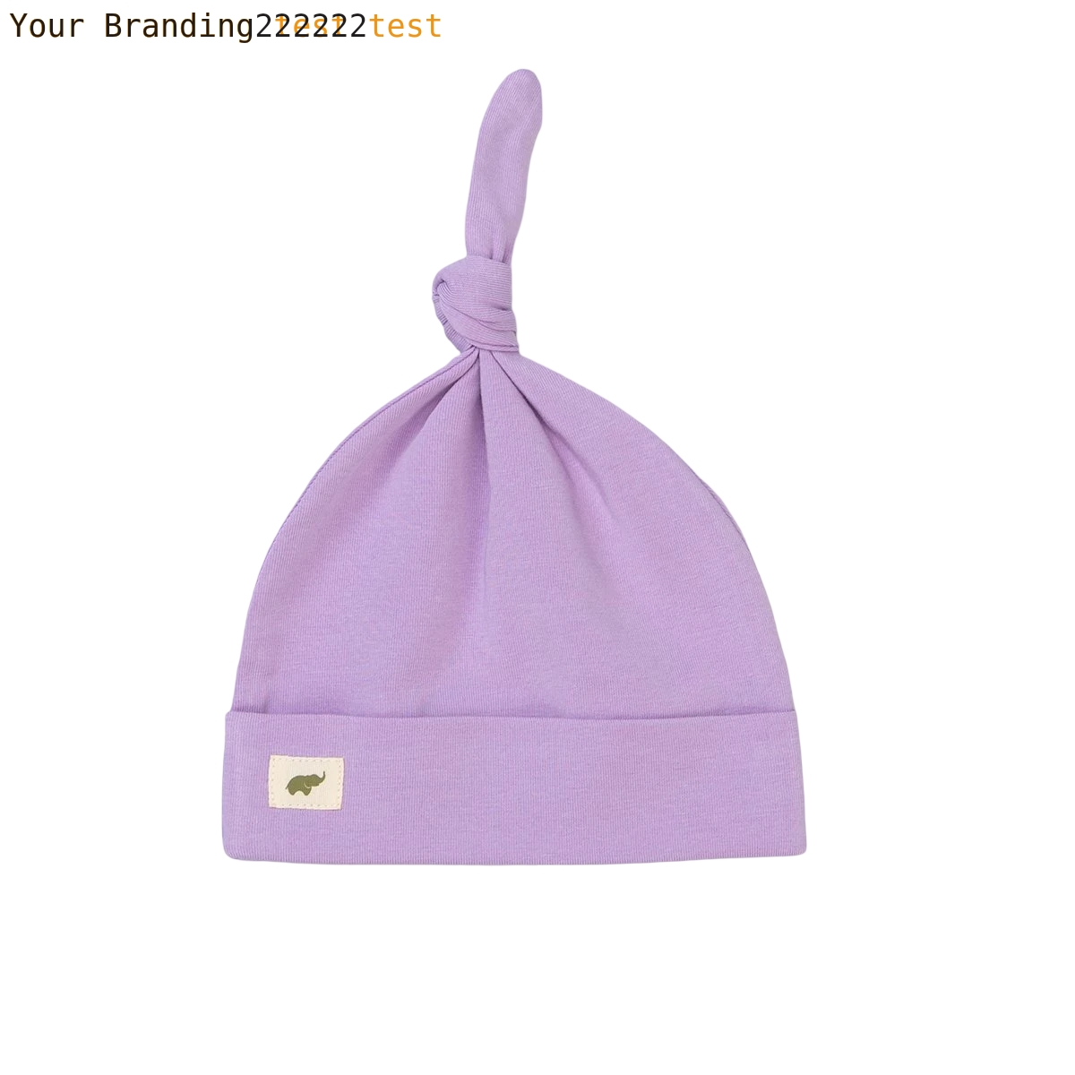 Newborn Baby Beanies Hat Boys Girls Infant Hats Solid Color Kids Beanie Children Unisex Infant Bonnets Baby Caps Top Knot Babies