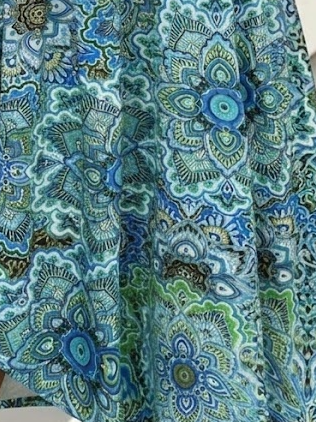 Women Geometric Summer Dress V Neck