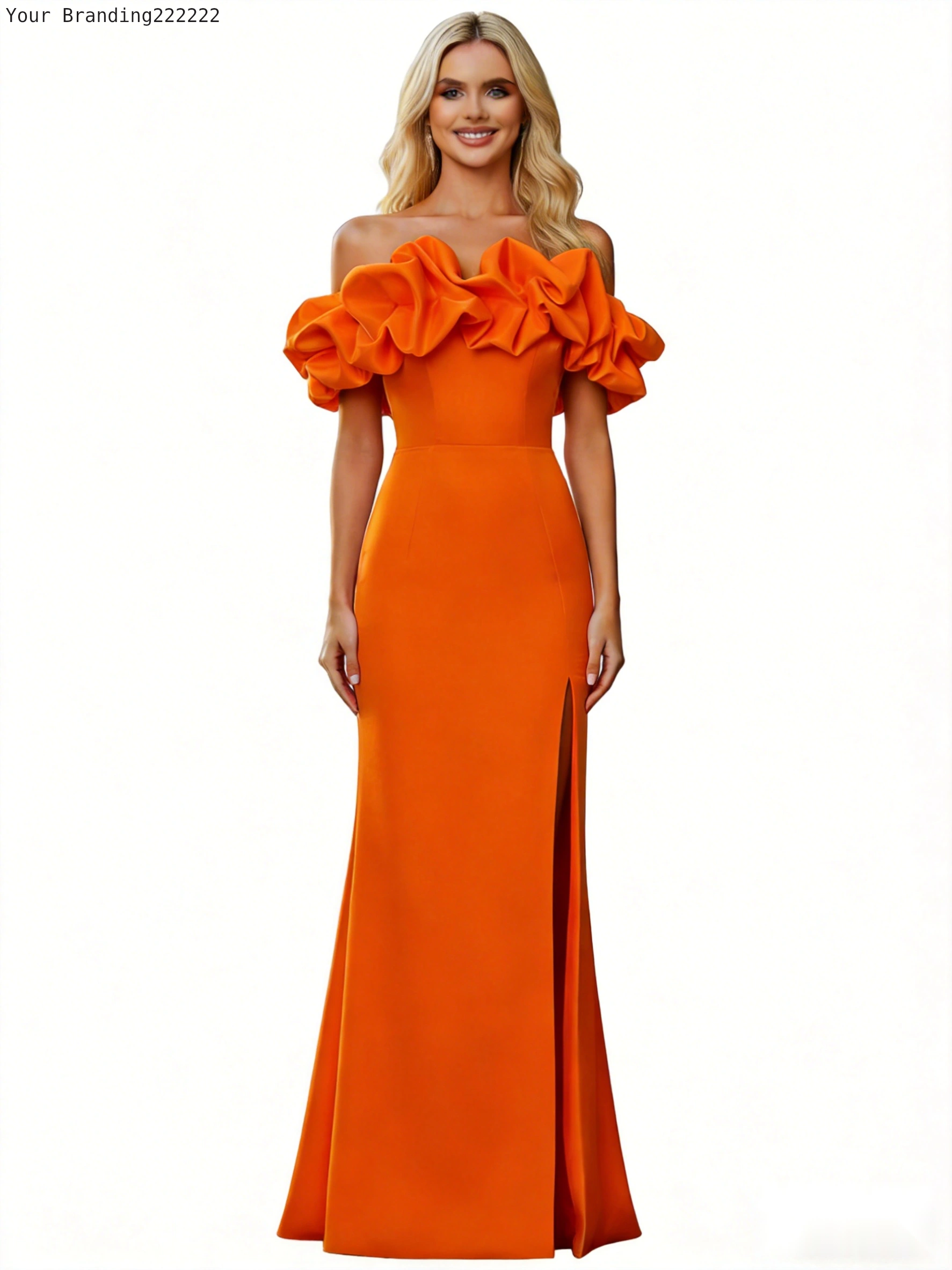 Glitter Tulle A-Line Party Gown