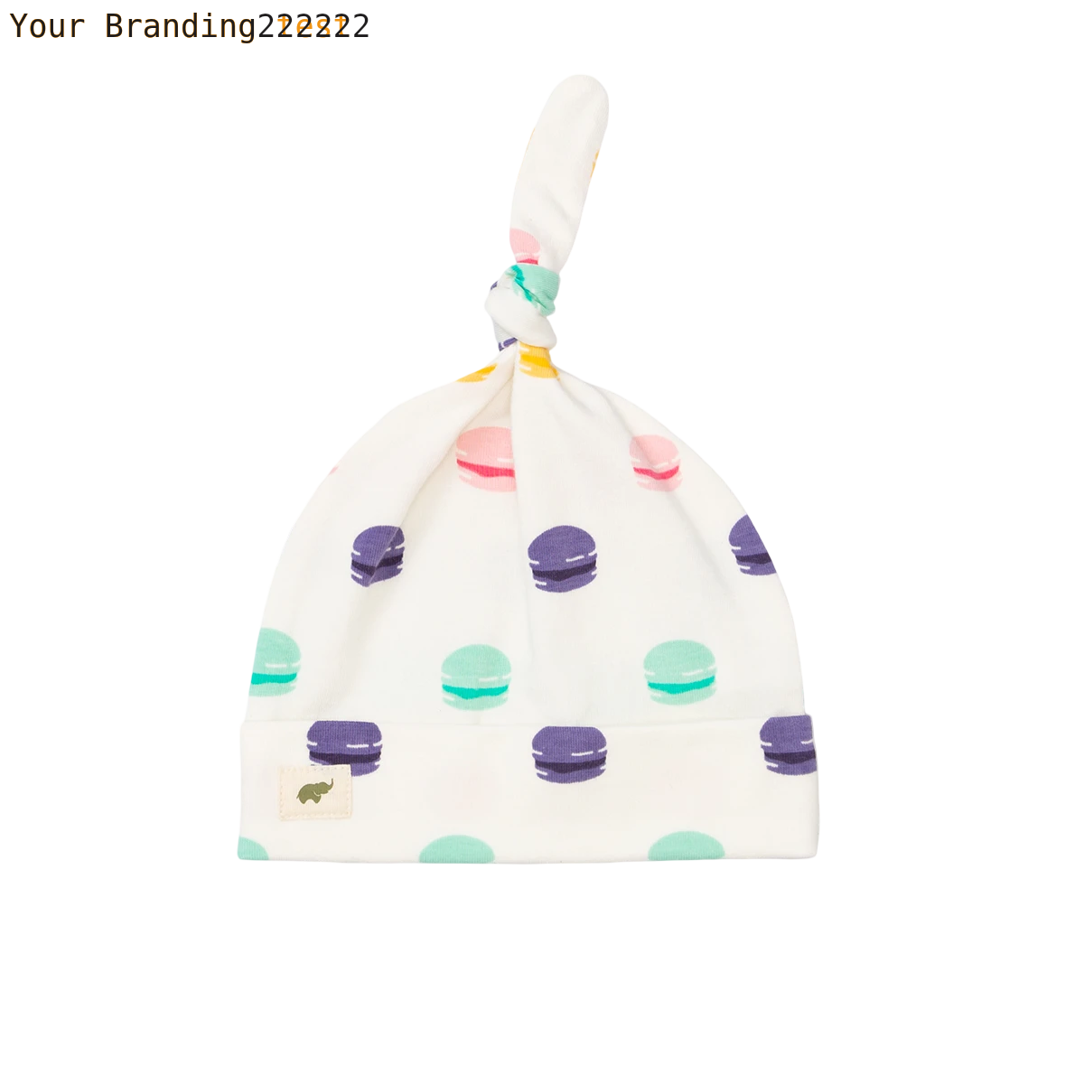 Newborn Baby Beanies Hat Boys Girls Infant Hats Solid Color Kids Beanie Children Unisex Infant Bonnets Baby Caps Top Knot Babies