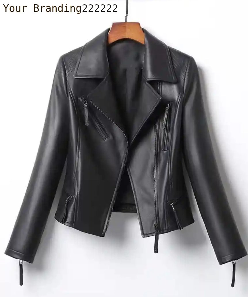 「Skye-red 」Leather Jackets