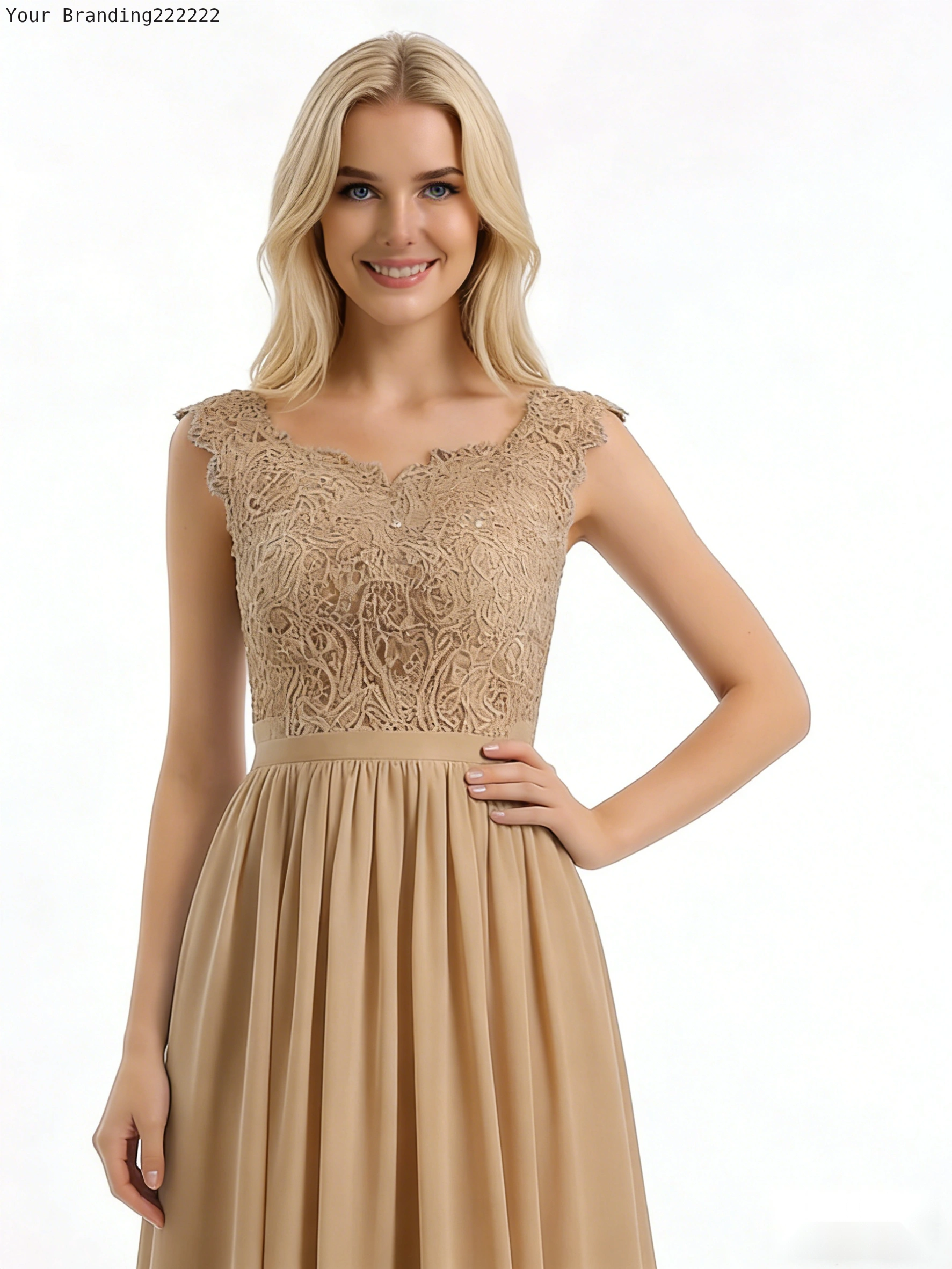 Feathered Hem Party Dress
