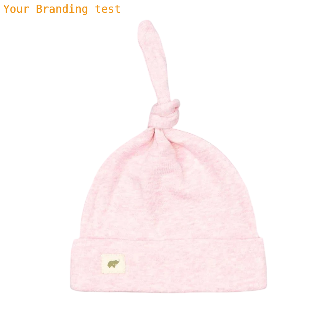 Newborn Baby Beanies Hat Boys Girls Infant Hats Solid Color Kids Beanie Children Unisex Infant Bonnets Baby Caps Top Knot Babies