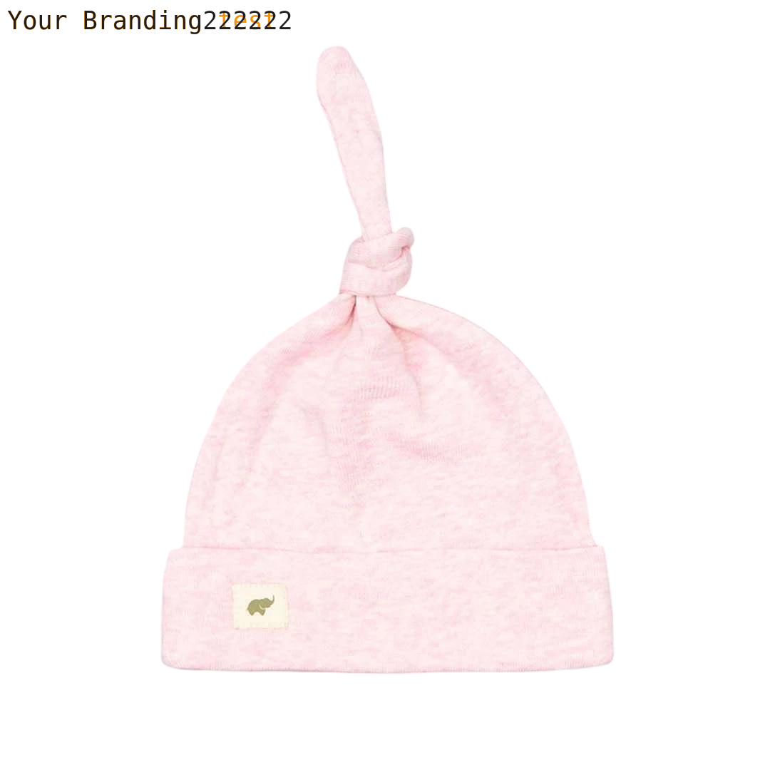 Newborn Baby Beanies Hat Boys Girls Infant Hats Solid Color Kids Beanie Children Unisex Infant Bonnets Baby Caps Top Knot Babies