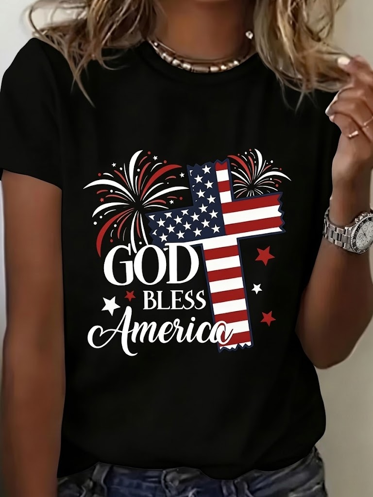 Casual Independence Day (Flag) Crew