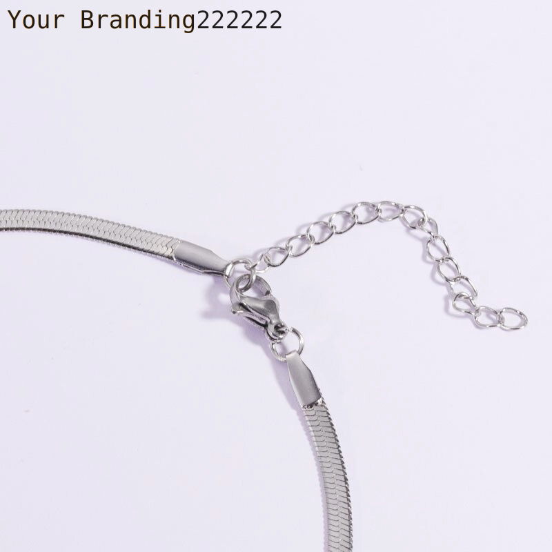 10pcs/lot Gold Color 3mm Snake Chain Necklaces Hip Hop Punk Stainless Steel Necklaces For Women's Men's Fashion