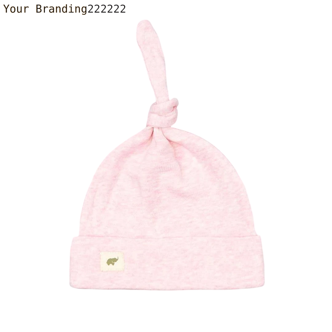 Newborn Baby Beanies Hat Boys Girls Infant Hats Solid Color Kids Beanie Children Unisex Infant Bonnets Baby Caps Top Knot Babies