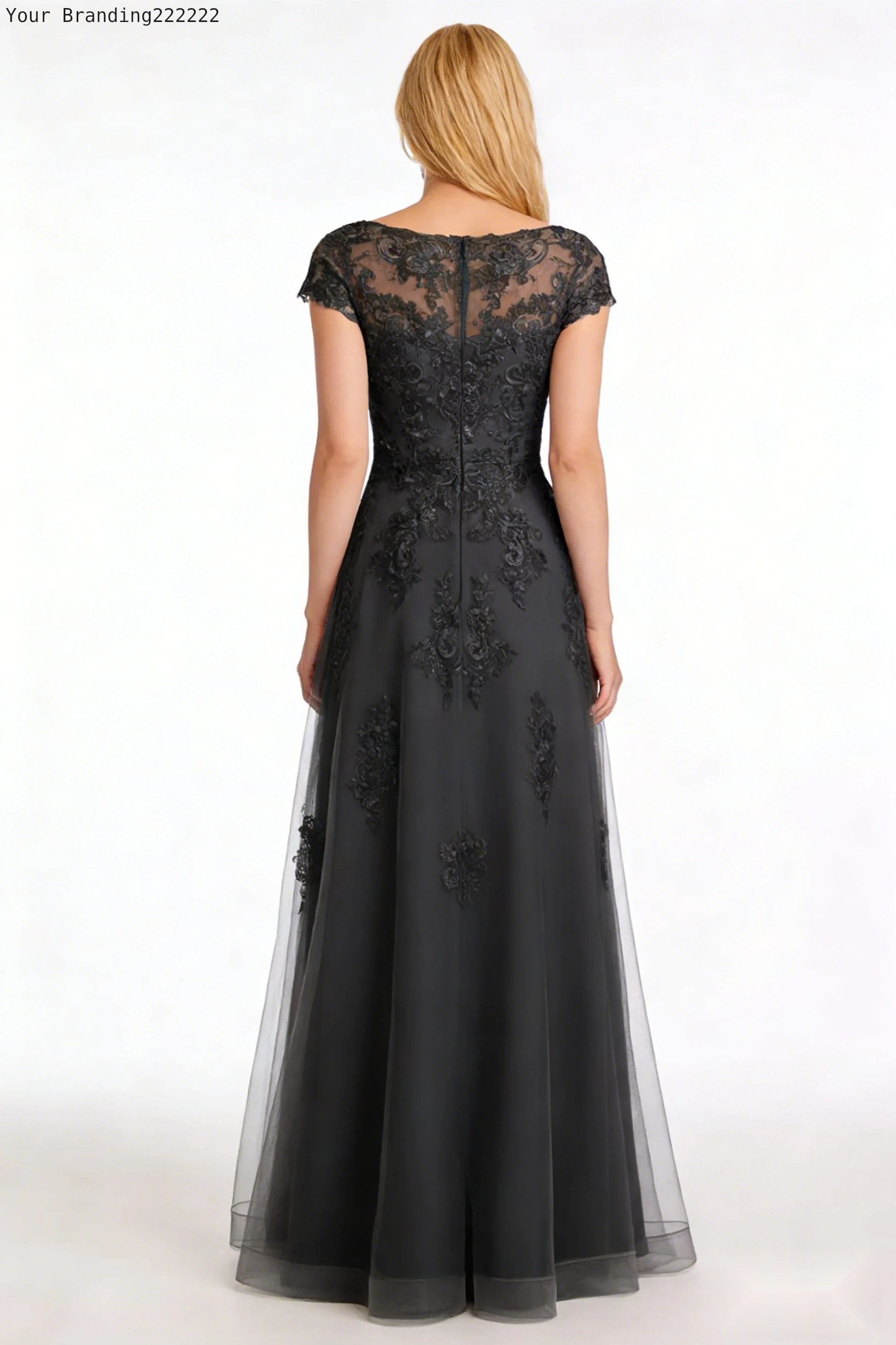 Layered Ruffle Chiffon Dress