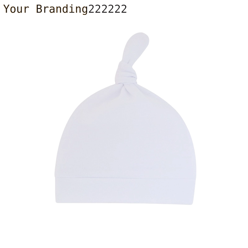Newborn Baby Beanies Hat Boys Girls Infant Hats Solid Color Kids Beanie Children Unisex Infant Bonnets Baby Caps Top Knot Babies