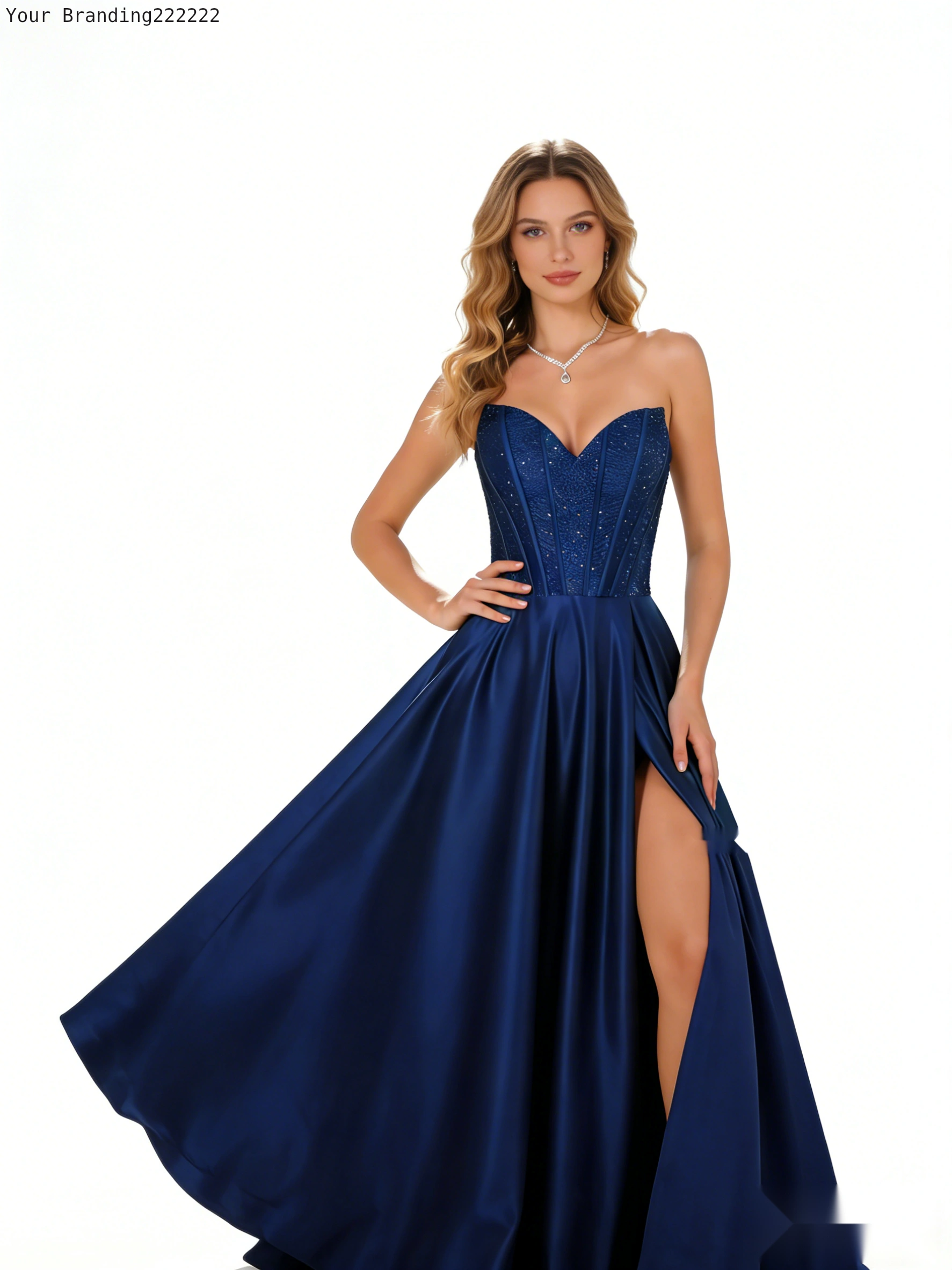 Velvet Wrap Midi Dress