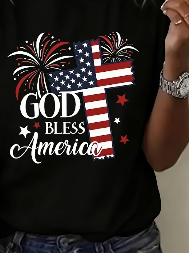Casual Independence Day (Flag) Crew