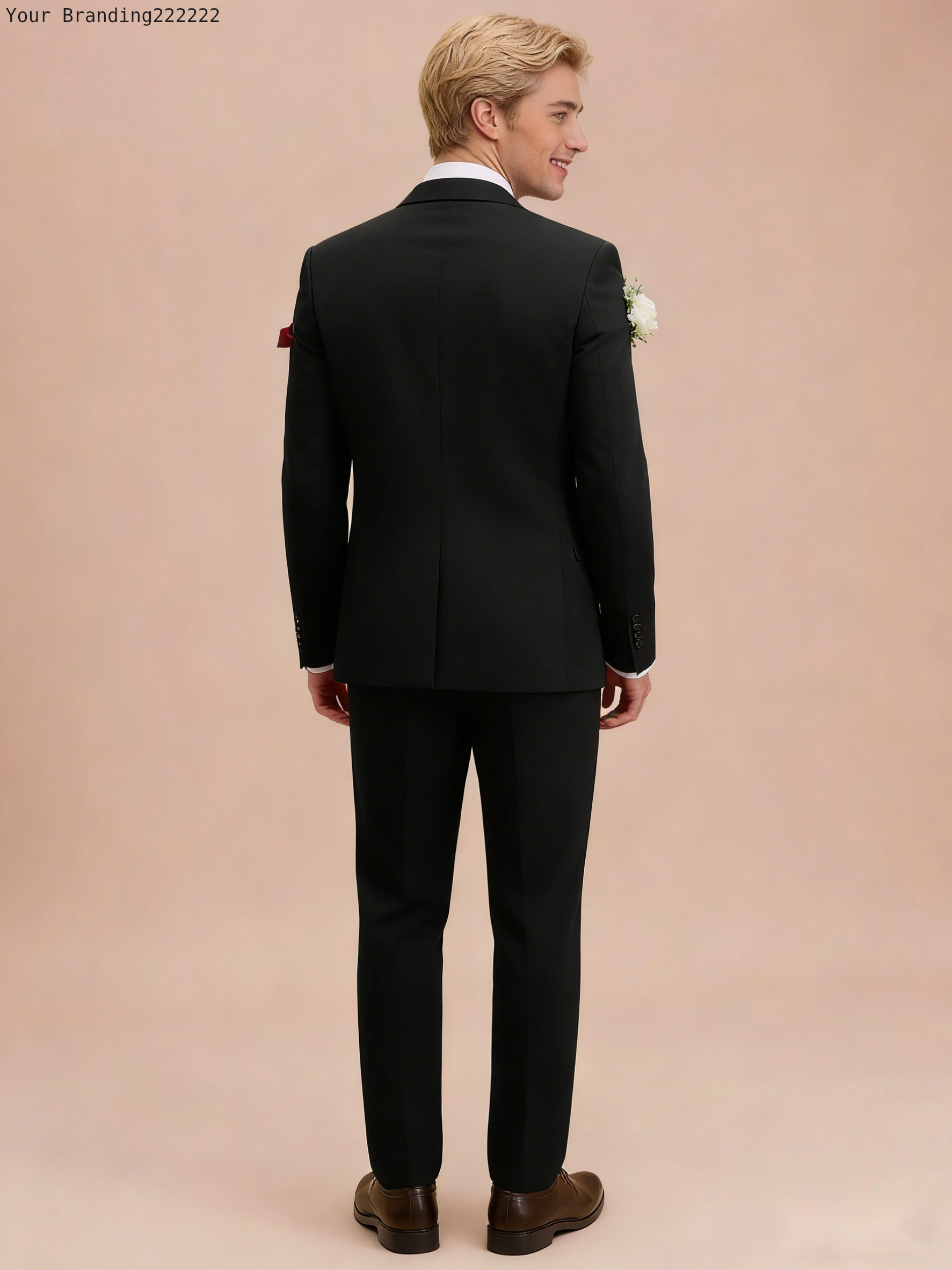 The Black-Tie Tuxedo in Midnight Wool