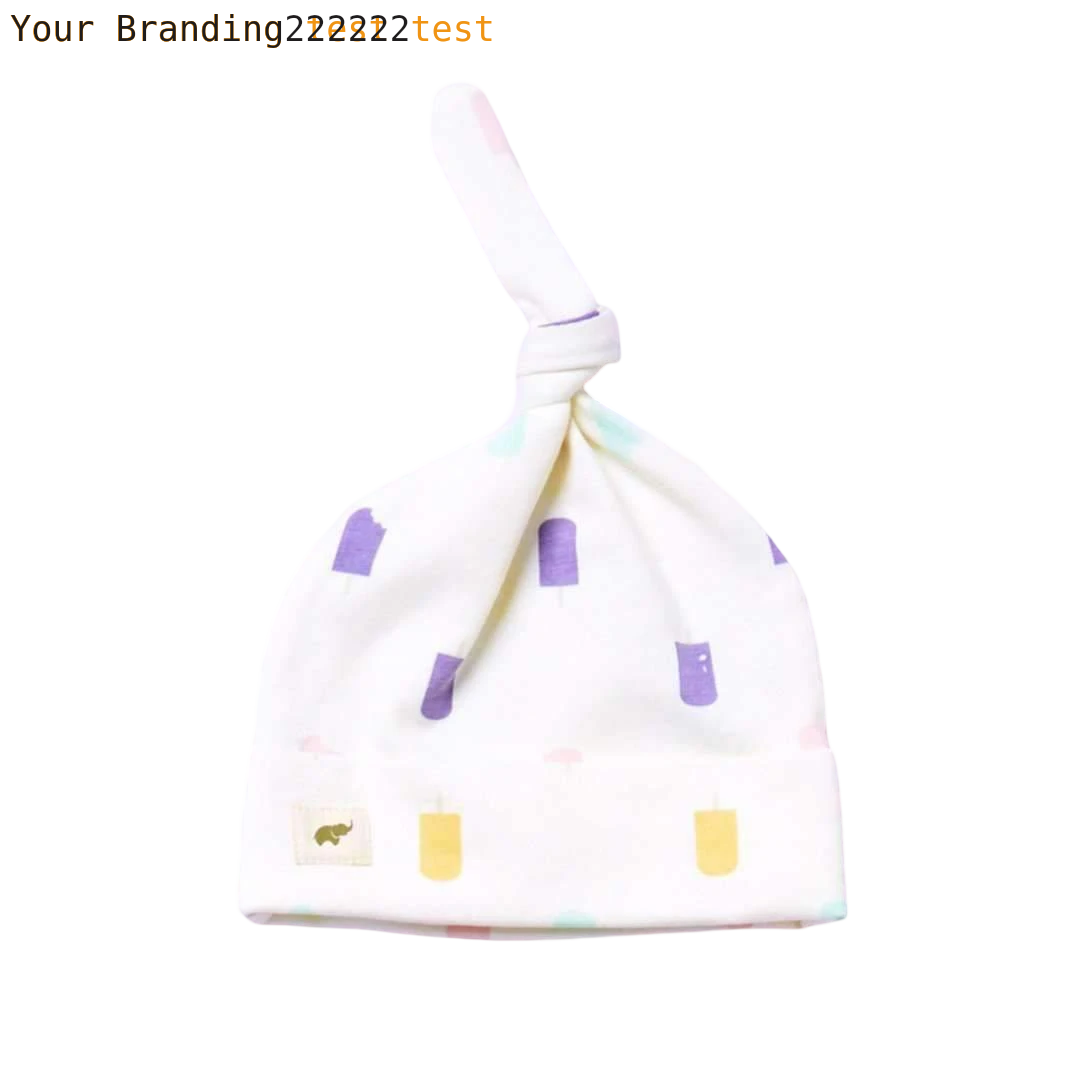 Newborn Baby Beanies Hat Boys Girls Infant Hats Solid Color Kids Beanie Children Unisex Infant Bonnets Baby Caps Top Knot Babies