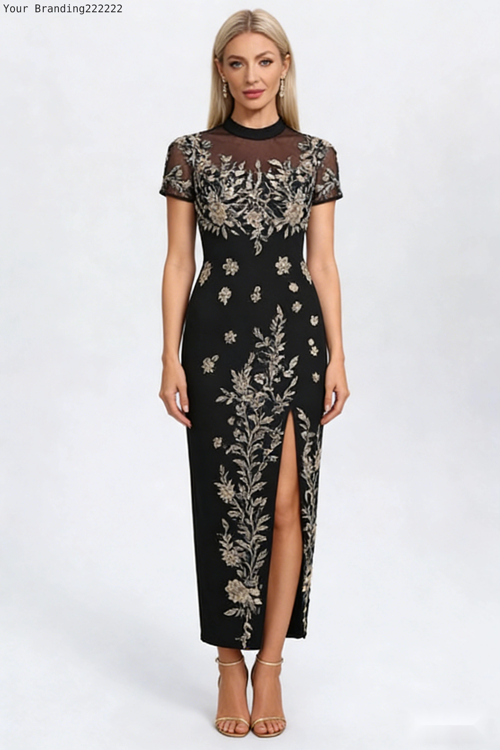 Bias-Cut Satin Slip Dress