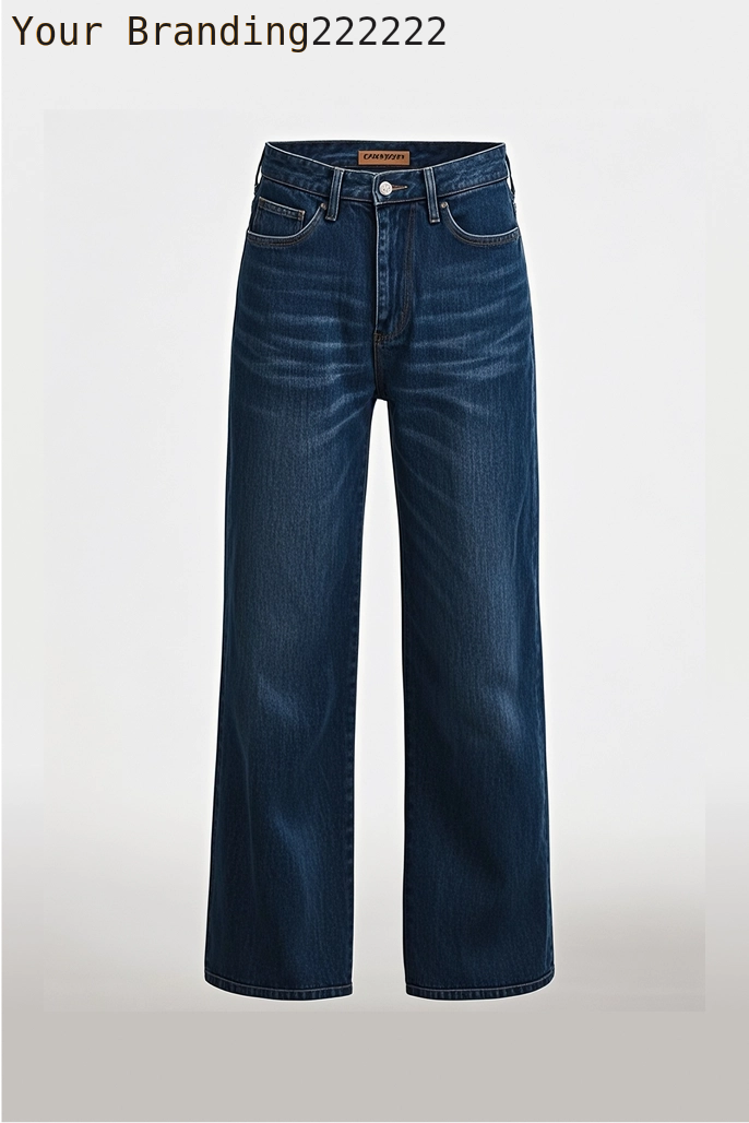 Ribcage Wide Leg Jeans-Stretch