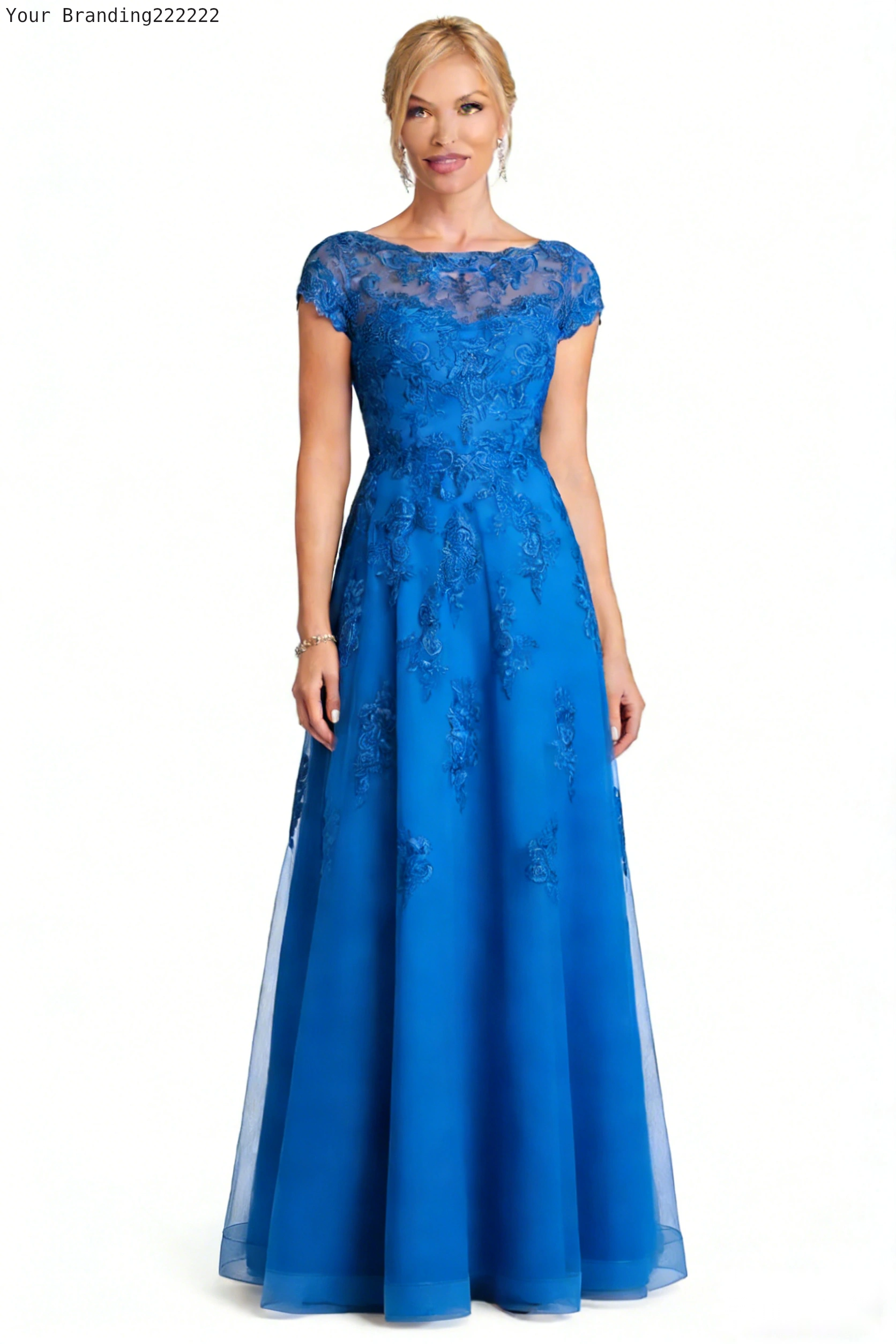 Layered Ruffle Chiffon Dress