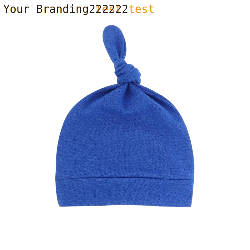 Newborn Baby Beanies Hat Boys Girls Infant Hats Solid Color Kids Beanie Children Unisex Infant Bonnets Baby Caps Top Knot Babies