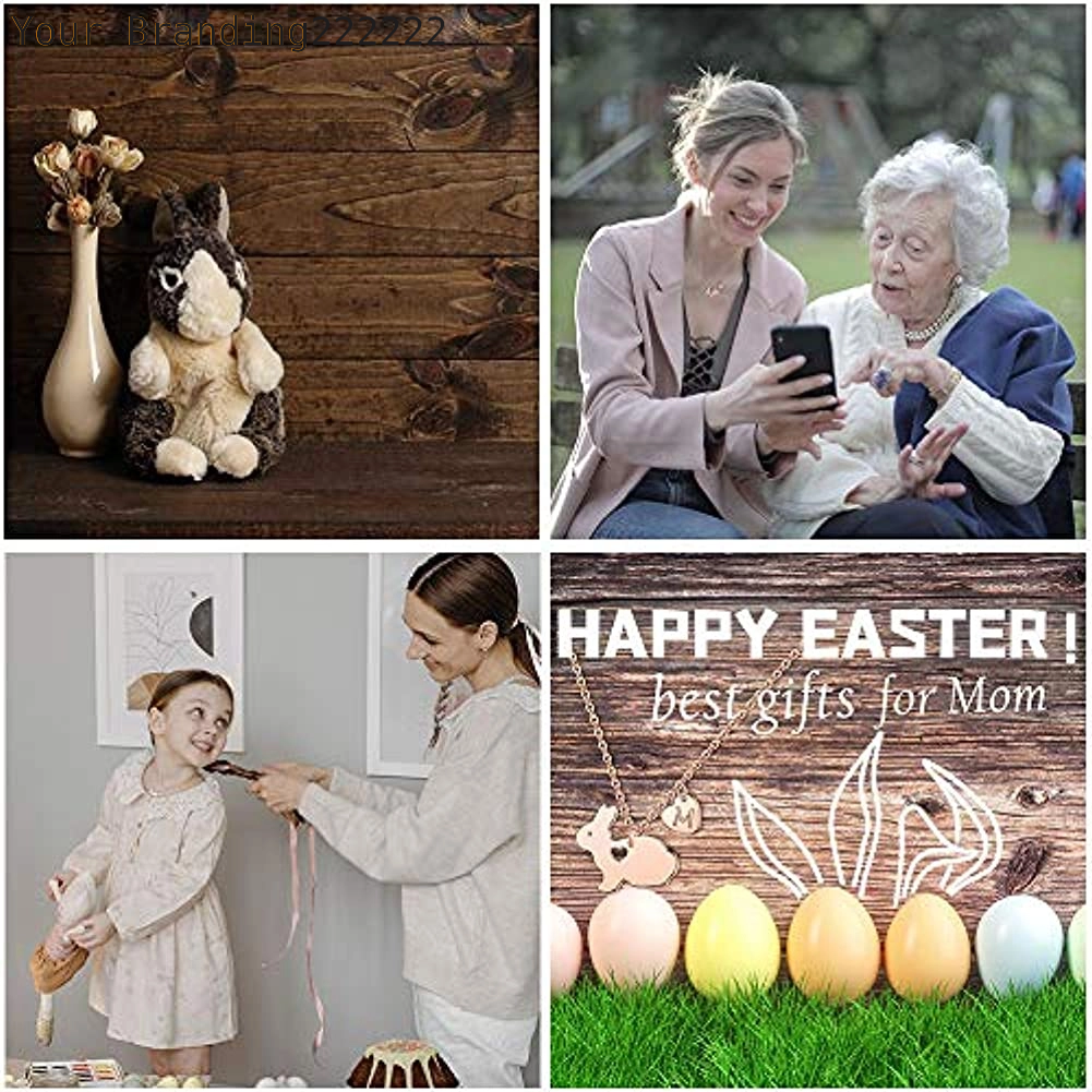 Animal Rabbit Necklace Easter Basket Pet Bunny Pendant Charm Fashion Jewelry For women men Easter gifts