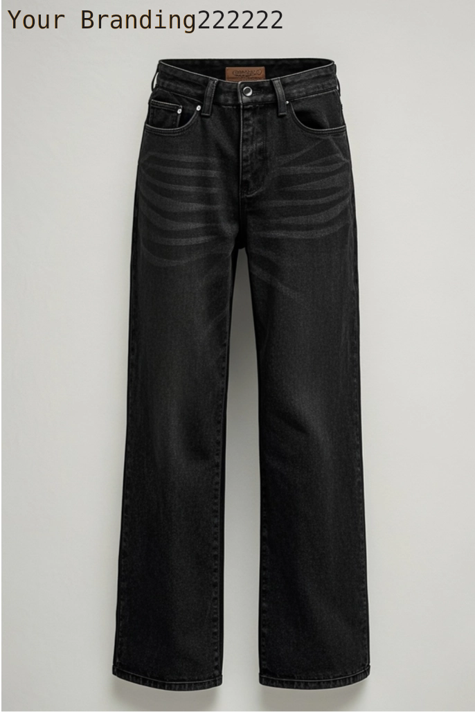 Ribcage Wide Leg Jeans-Stretch