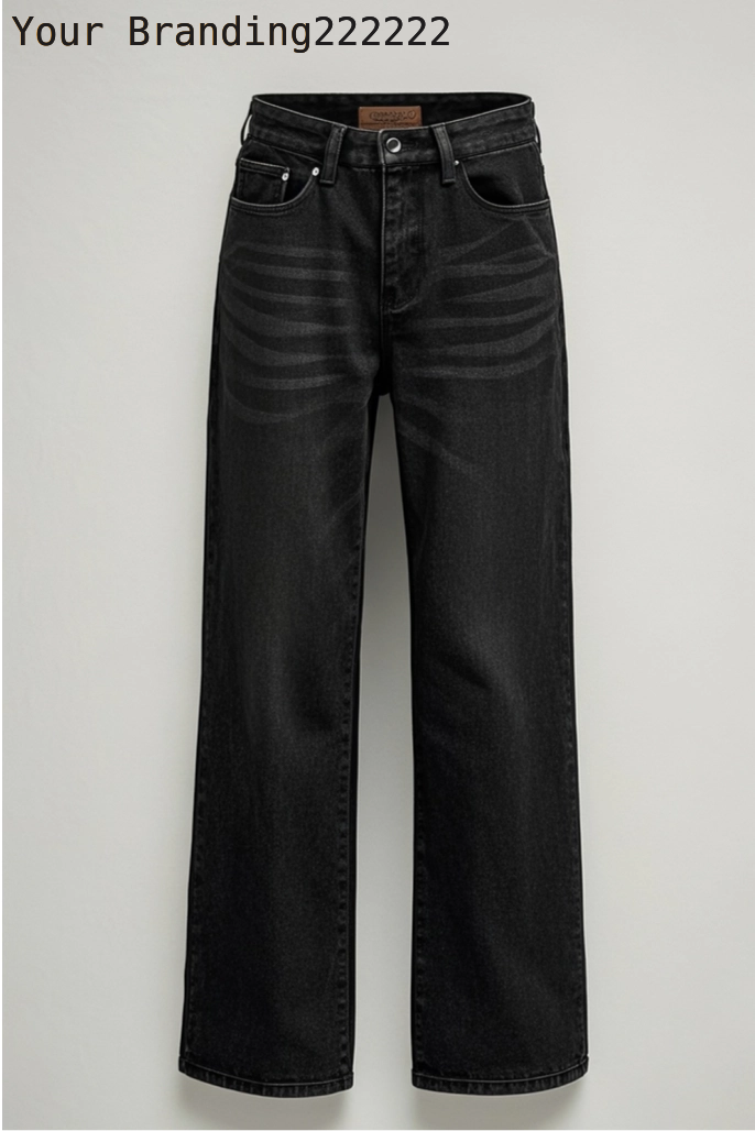 Ribcage Wide Leg Jeans-Stretch