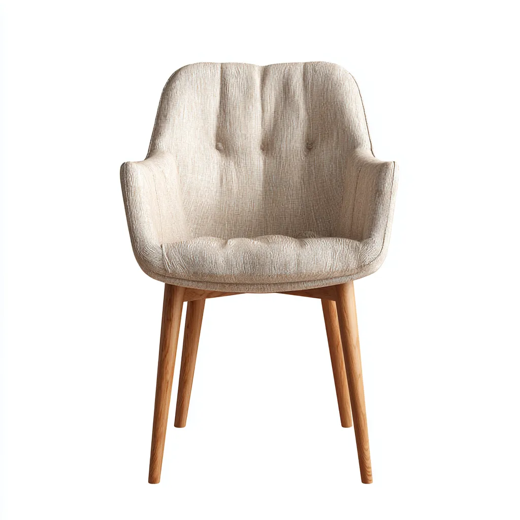 Poltrona Tessuto 74x70x86 Cm - Beige - Adatta Per Soggiorno - Design Moderno-Reststa