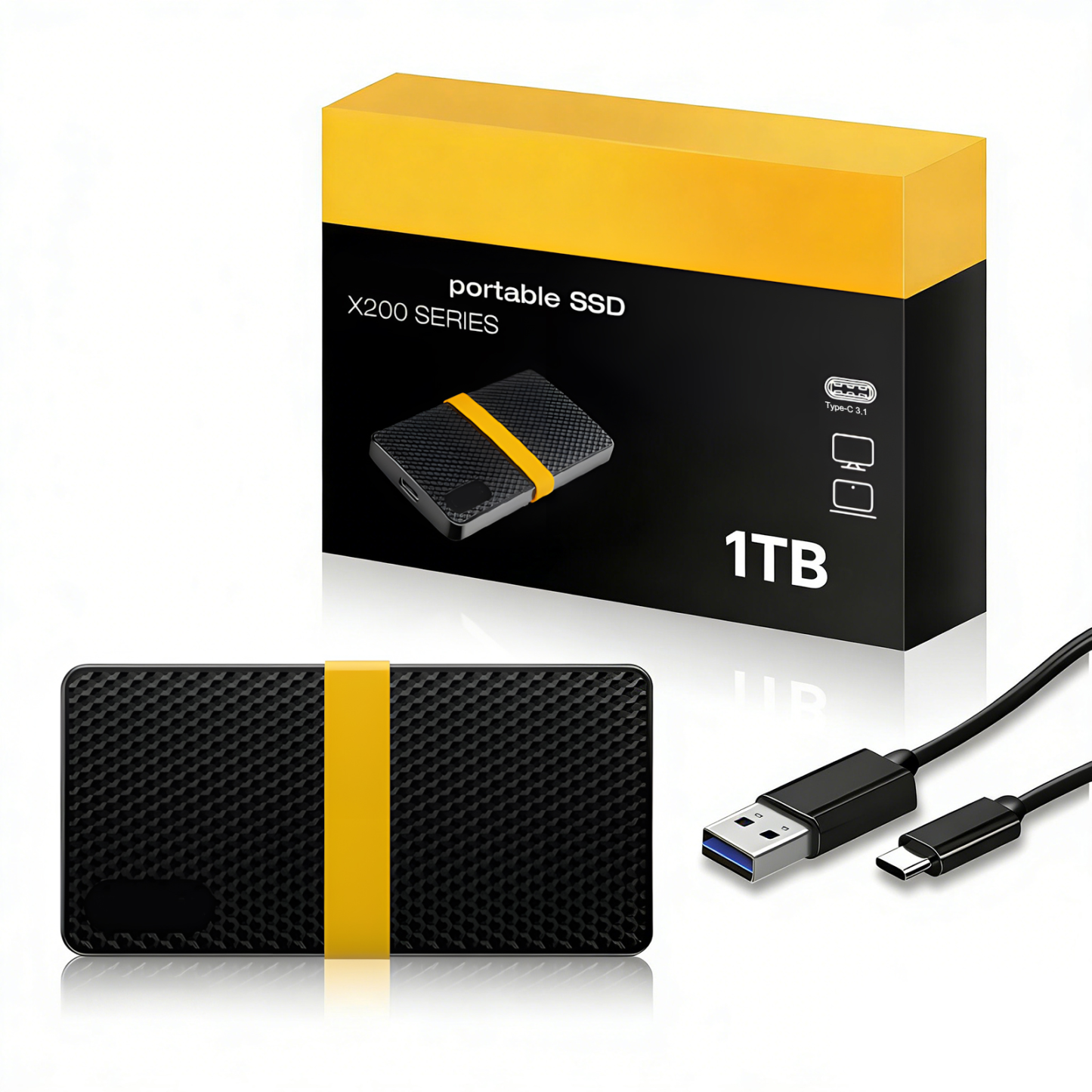 Lumenia External SSD Hard Drive